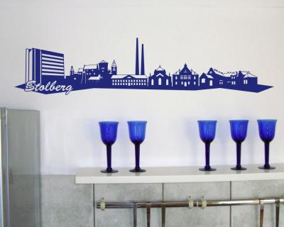 Wandtattoo Stolberg Skyline - Ansicht 3