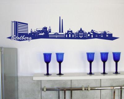 Wandtattoo Stolberg Skyline Wandtattoo