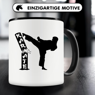 Tasse mit dem Motiv Karate Karatek�mpfer - Ansicht 3