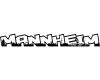 Mannheim Schriftzug Skyline Aufkleber Aufkleber
