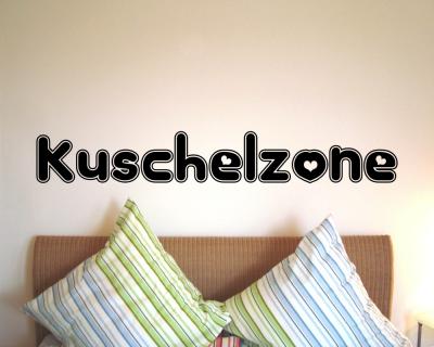 Wandtattoo 'Kuschelzone' - Ansicht 2