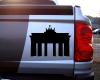 Brandenburger Tor Aufkleber Aufkleber