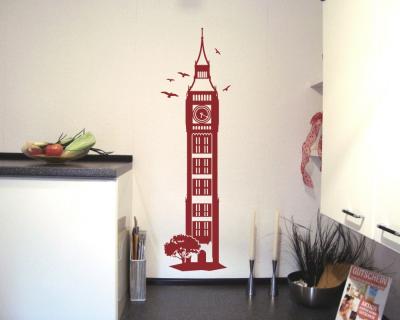 Wandtattoo The Clock Tower / Big Ben Wandtattoo