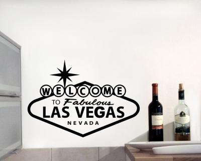 Wandtattoo ”Welcome to Las Vegas” Wandtattoo