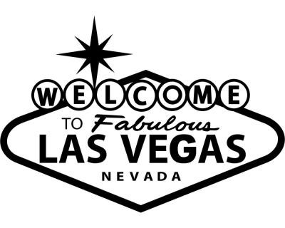 Wandtattoo 'Welcome to Las Vegas'