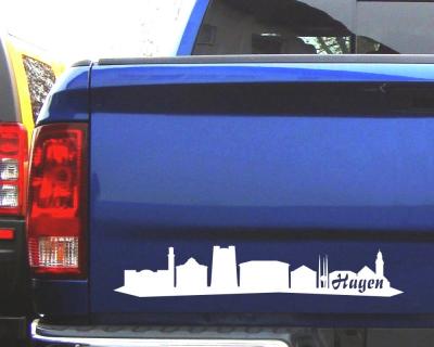 Hagen Skyline Aufkleber - Ansicht 3