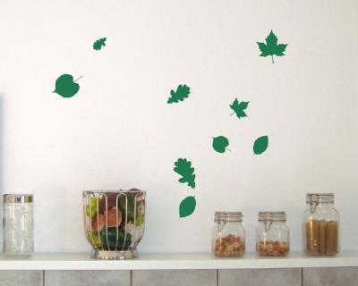 Bltter Wandtattoo Set - Ansicht 3