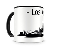 Tasse Los Angeles Skyline Tasse Modellnummer  schwarz/schwarz