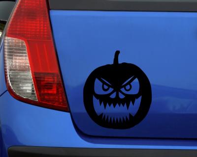 Halloween Krbiskopf Aufkleber - Ansicht 3