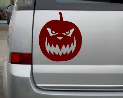 Halloween Kürbisgesicht Autoaufkleber Aufkleber