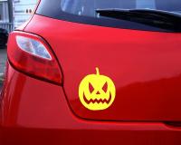 Halloween Kürbisschädel Sticker