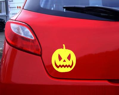 Halloween Krbisschdel Sticker Aufkleber