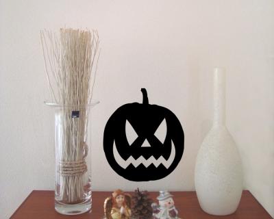 Halloween Krbisschdel Wandtattoo - Ansicht 2