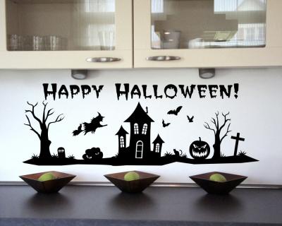 Halloween Wandtattoo