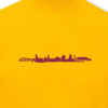 T-Shirt Hamm Skyline goldgelb/bordeaux L Sonderangebot