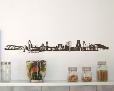 Wandtattoo Hamm Skyline - Ansicht 2
