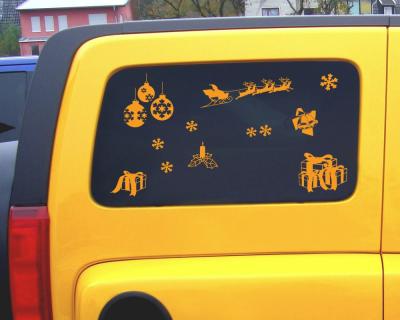 Weihnachts Aufkleber Creativ-Set