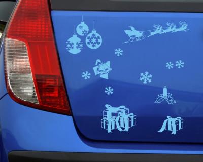 Weihnachts Aufkleber Creativ-Set - Ansicht 3