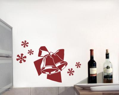 Weihnachts - Glckchen 'Jingle Bells' Wandtattoo - Ansicht 3