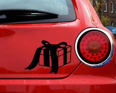 Weihnachtsgeschenk Aufkleber