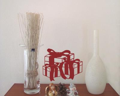 Weihnachtsgeschenke Wandaufkleber