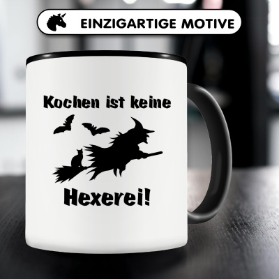 Tasse mit dem Motiv Kochen ist keine Hexerei - Ansicht 3