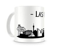 Tasse Las Vegas Skyline Tasse Modellnummer  wei/schwarz