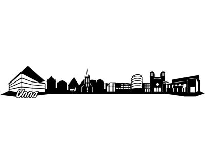 Wandtattoo Unna Skyline - Ansicht 1
