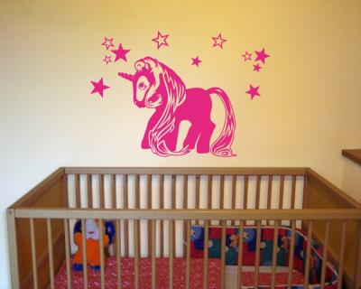 Wandtattoo Einhorn Wandaufkleber - Ansicht 3