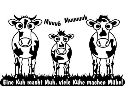 Eine Kuh macht Muh, viele Khe machen Mhe! - Ansicht 1
