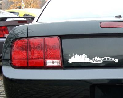 Sydney Aufkleber Skyline
