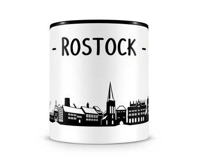 Tasse Rostock Skyline - Ansicht 2