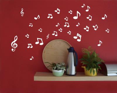 Wandtattoo Musik Creativ-Set - Ansicht 3