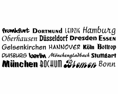 Tasse mit dem Motiv Stdtenamen Deutschland - Ansicht 4