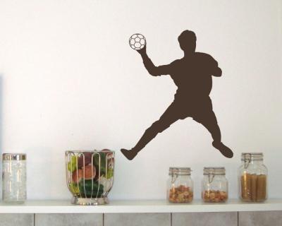 Wandtattoo Handballspieler - Ansicht 3