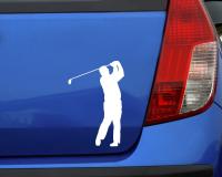 Golfspieler Swing Aufkleber