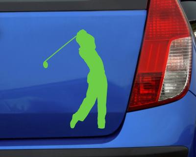 Golfspieler Aufkleber - Ansicht 2