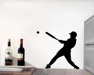 Wandtattoo Baseballspieler Batter - Ansicht 2