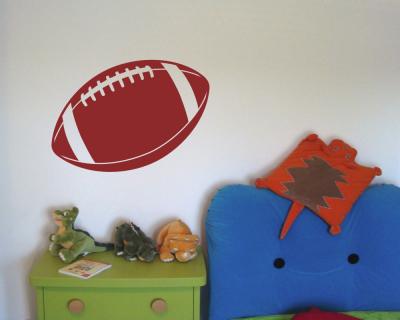 Wandtattoo Football