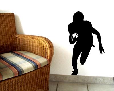 Wandtattoo Footballspieler Wide Receiver - Ansicht 2