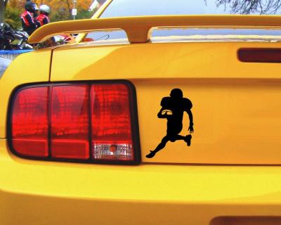 Footballspieler Runningback Aufkleber