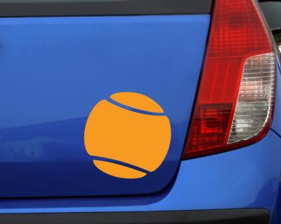 Tennisball Aufkleber