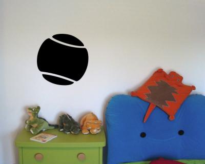 Wandtattoo Tennisball