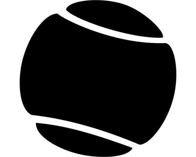 Wandtattoo Tennisball - Ansicht 1