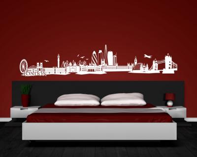 Wandtattoo London Skyline - Ansicht 3