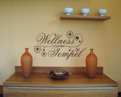 Wandtattoo Wellness Tempel - Ansicht 2