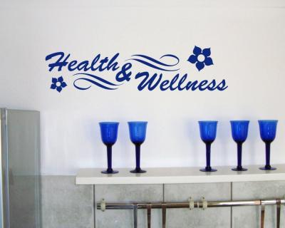 Wandtattoo Health & Wellness