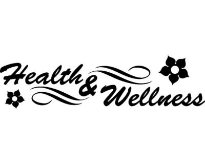 Wandtattoo Health & Wellness