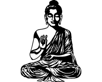 Wandtattoo Buddha - Ansicht 1