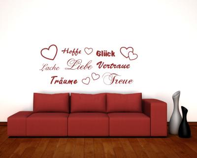 Wandtattoo Liebe Creativ-Set